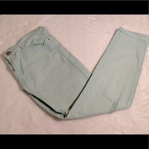 Zara Core Denim Mint Jeans, Size 4